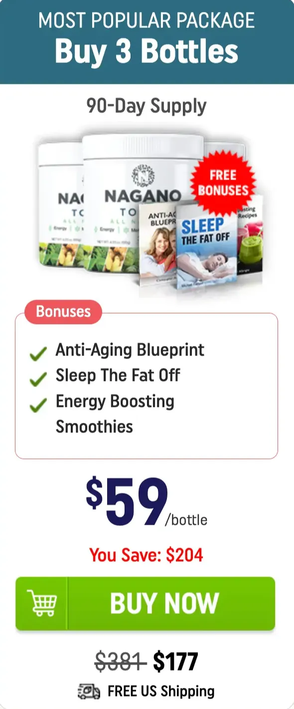 Nagano Tonic Buy 3 Bottles