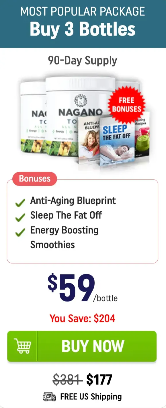 Nagano Tonic Buy 3 Bottles